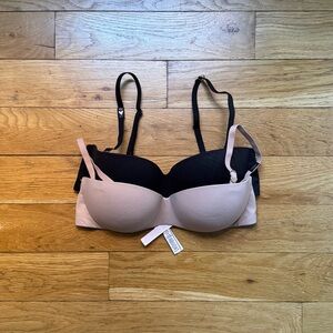 Victoria’s Secret multi-way strapless bra bundle (size: 32C)
